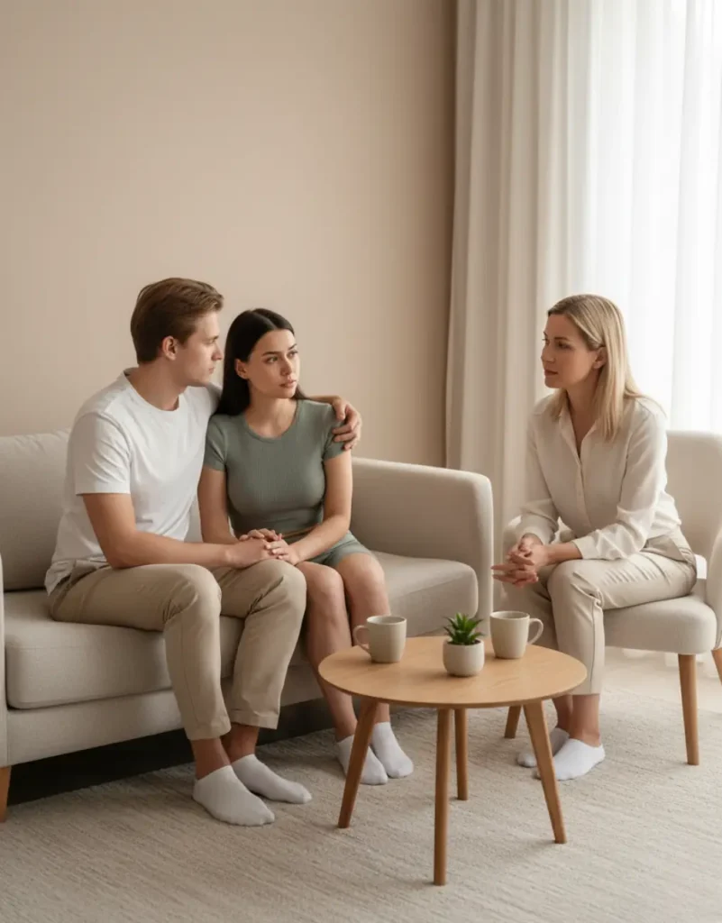 Online Engaged Couples Emotional Support Therapy