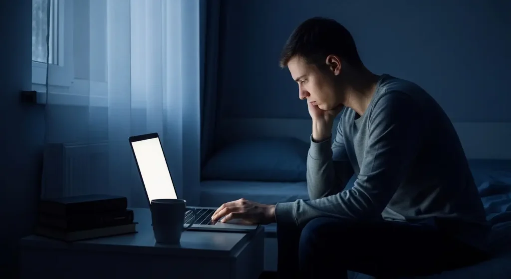 Feel worse at night emotionally