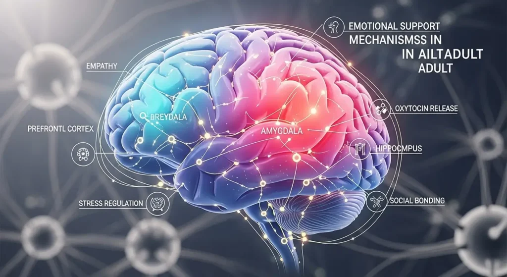 How Emotional Support Works in the Adult Brain
