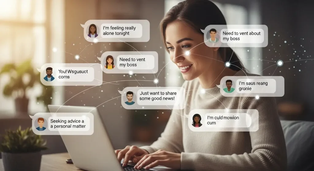 Why People Use Online Listener Chat