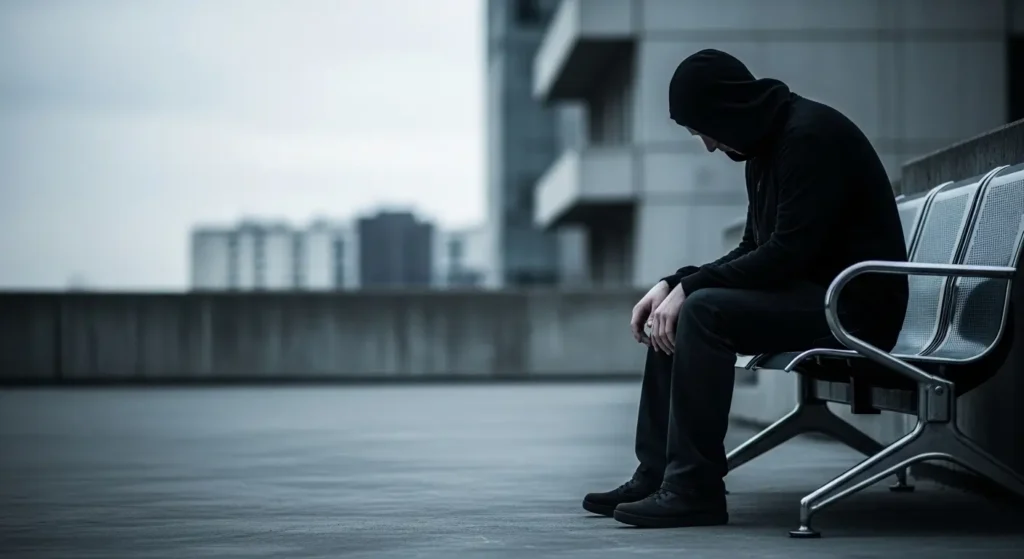You feel numb not sad, just empty