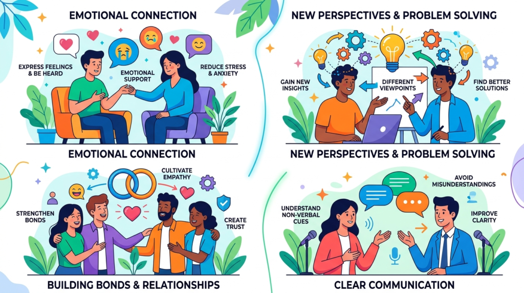 Why Talking to a Real Person Helps