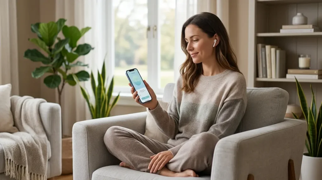 Ai listener apps for stress