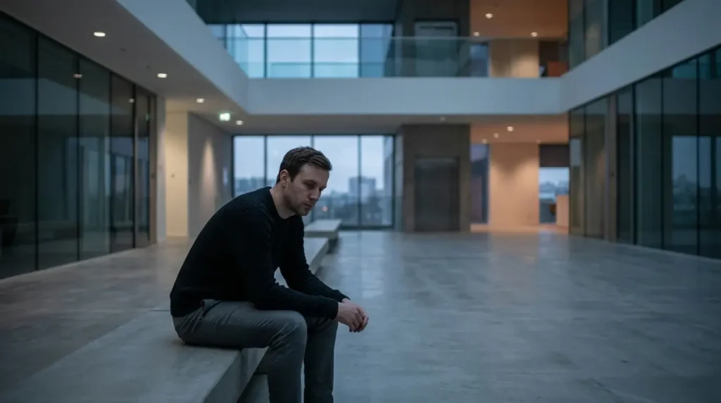 Emotional shutdown can feel like emptiness