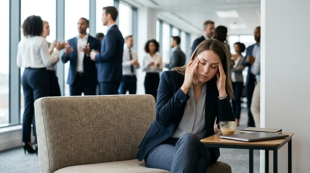 Social exhaustion is becoming more common